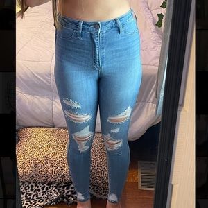 Distressed Hollister Jeggings